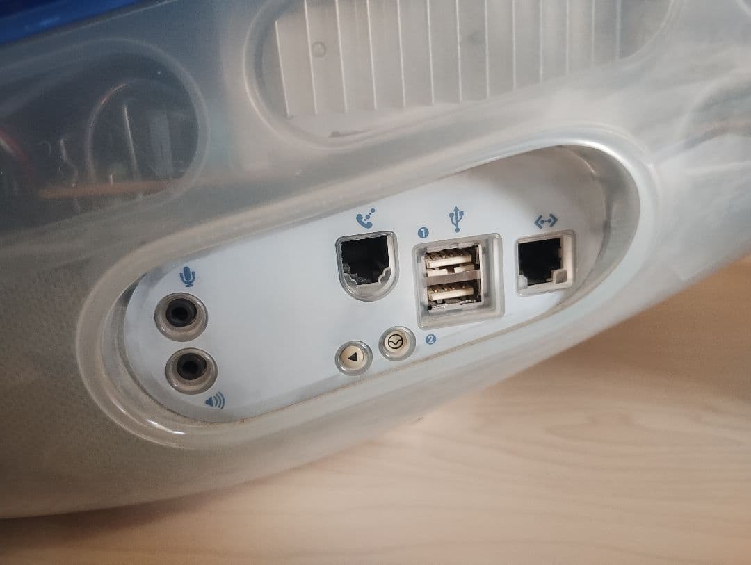 Apple iMac G3 青/透明　ジャンク