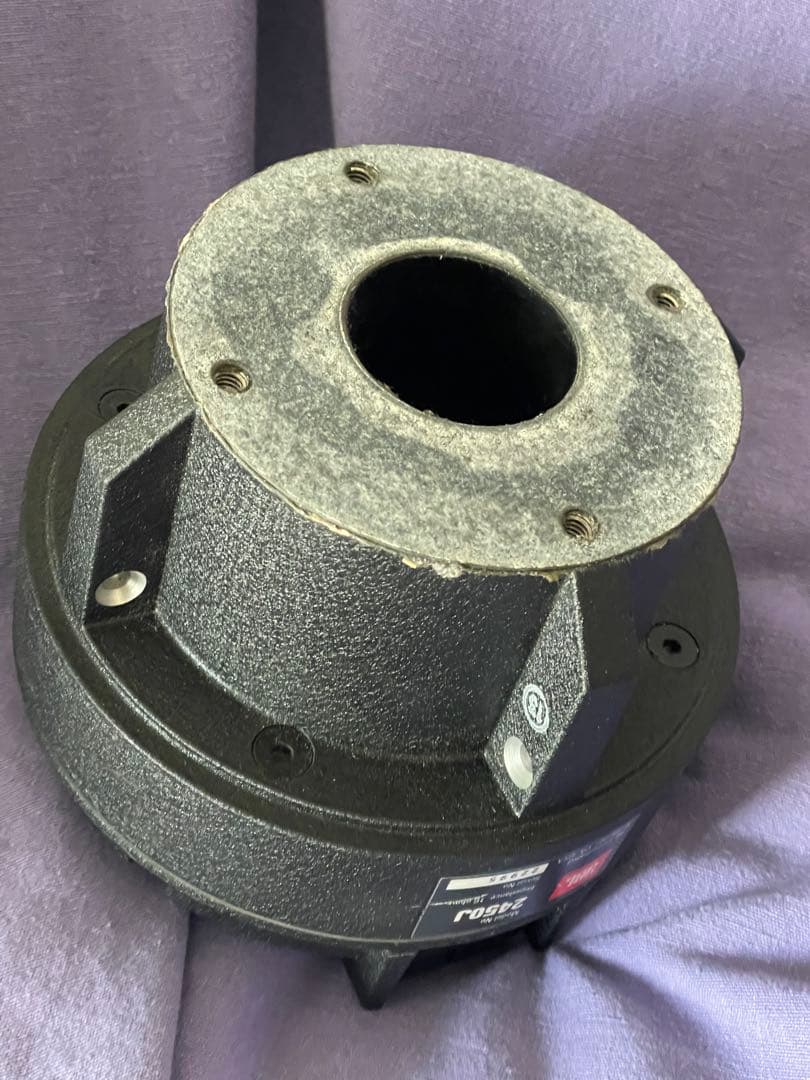ジャンク品　昭和レトロ　ビンテージ　中古スピーカー部品JBL2450J