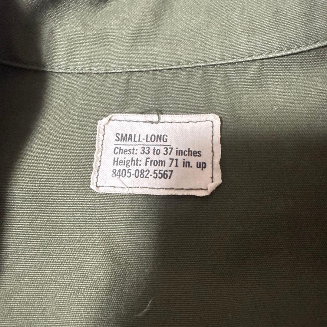 激アツ60s ジャングルファティーグ ノンリップ S-L 3rd 実物