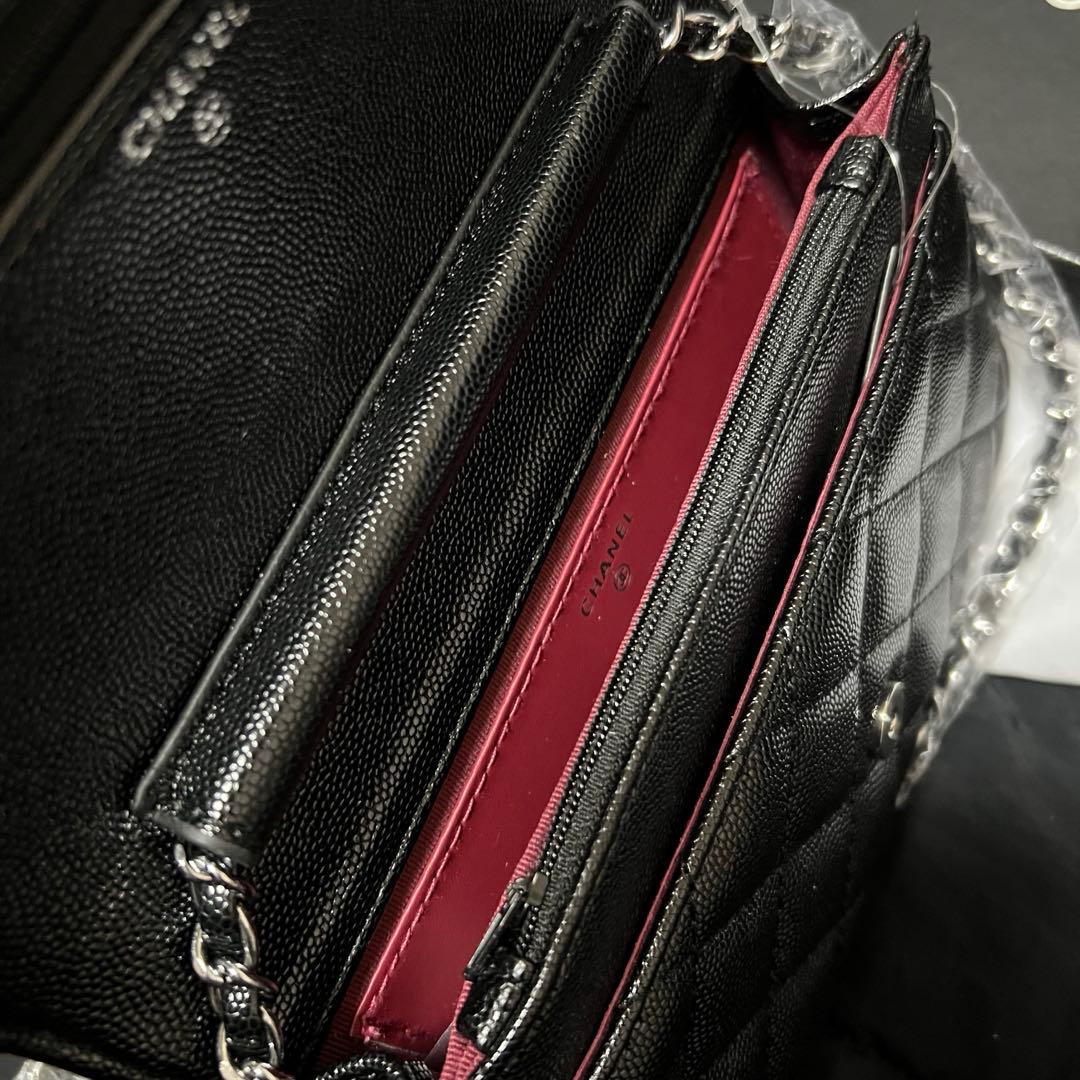 新品未使用♡キャビアキルティング チェーン ショルダーバック ノベルティ