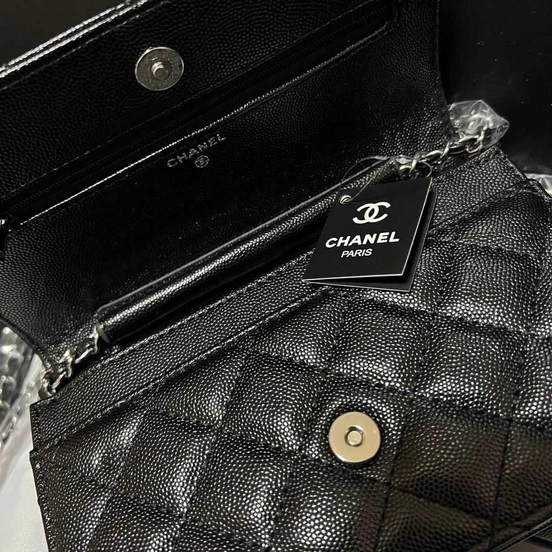 新品未使用♡キャビアキルティング チェーン ショルダーバック ノベルティ