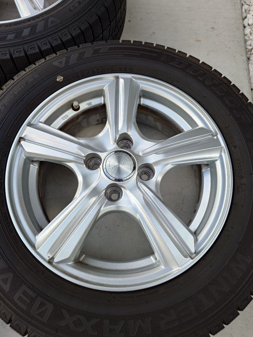 185/65R15 スタッドレスタイヤ ホイールセット