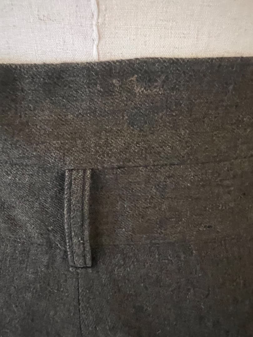 Christopher Nemeth ネメス ウール ワイドパンツ ダークグレー