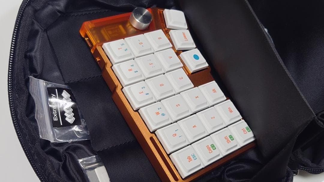 ★限定【オレンジ】Cornix LP 分割 無線｜VIAL｜技適｜即発送