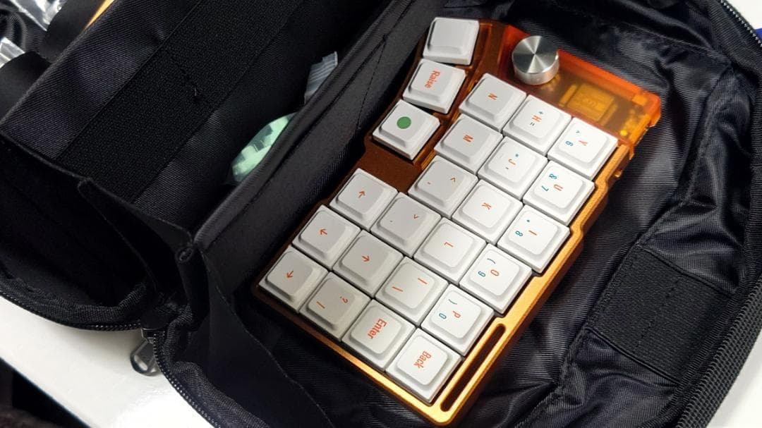 ★限定【オレンジ】Cornix LP 分割 無線｜VIAL｜技適｜即発送