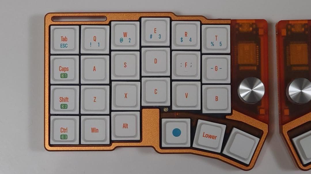 ★限定【オレンジ】Cornix LP 分割 無線｜VIAL｜技適｜即発送