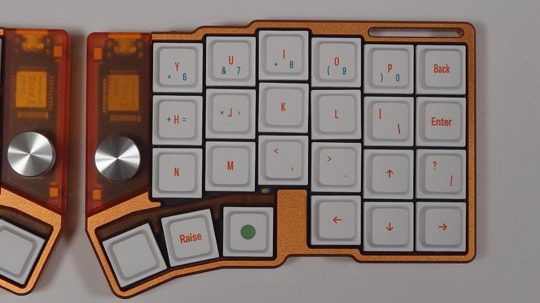 ★限定【オレンジ】Cornix LP 分割 無線｜VIAL｜技適｜即発送