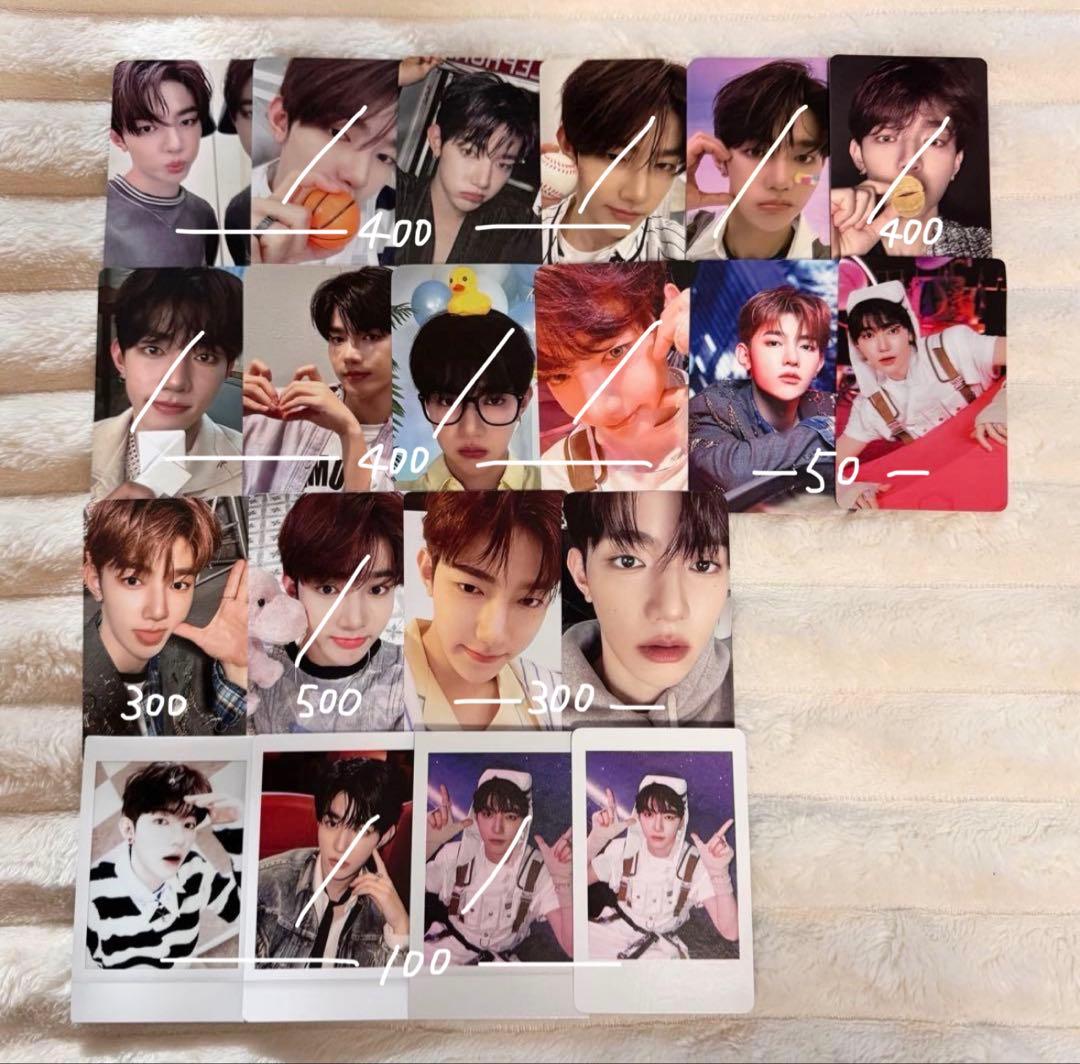 ZEROBASEONE ゼベワン ジャンハオ トレカ まとめ売り