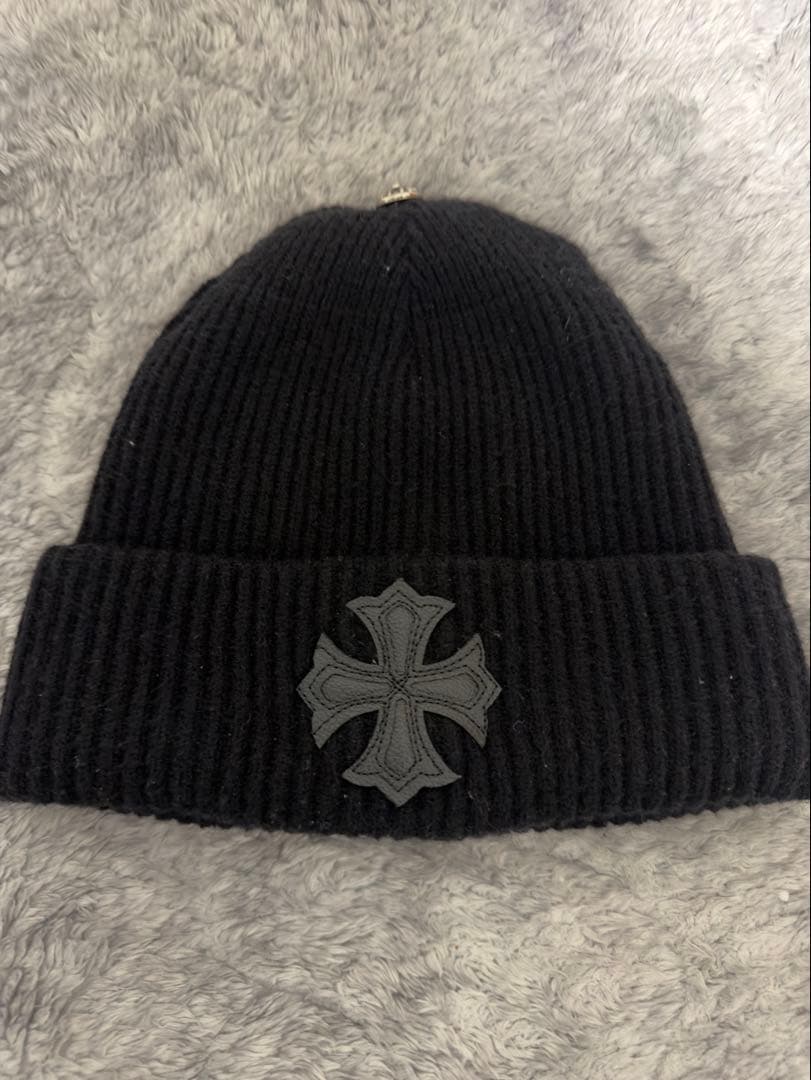 Chrome Hearts クロムハーツ ビーニー ニット帽 クロスパッチ