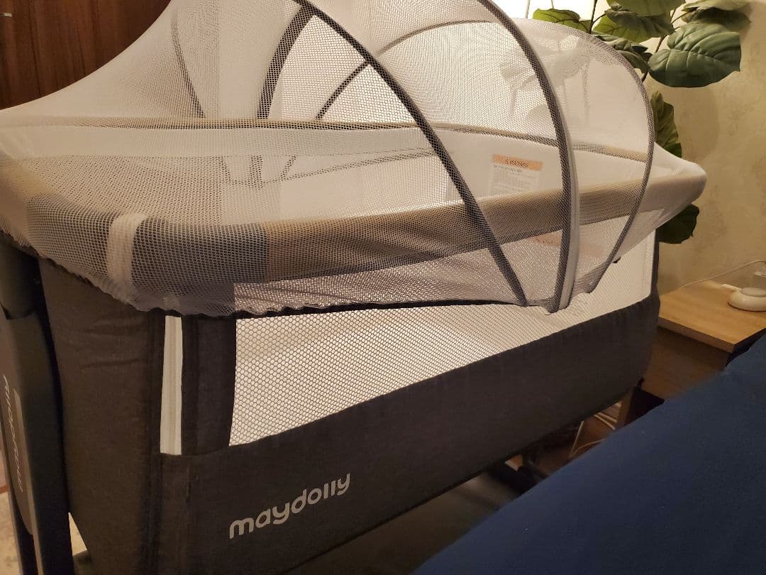 maybaby ベッドサイドスリーパー グレー