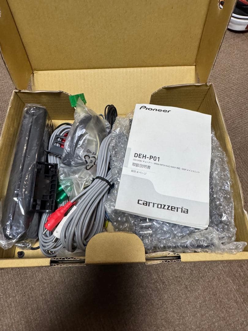 deh-p01 パワーアンプ　未使用品