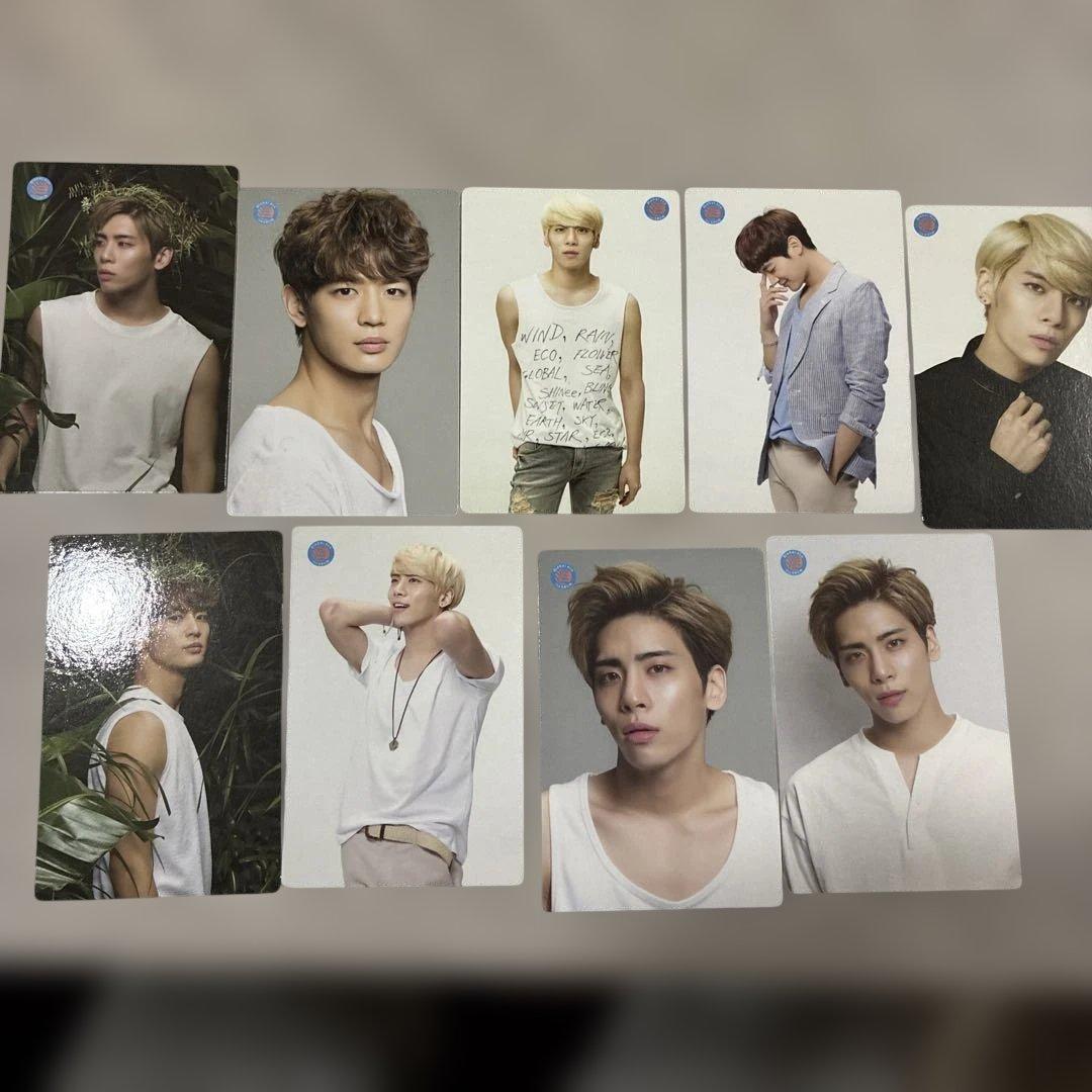 SHINeeジョンヒョン　裏は５人集合　トレカ　セム　フォトカード