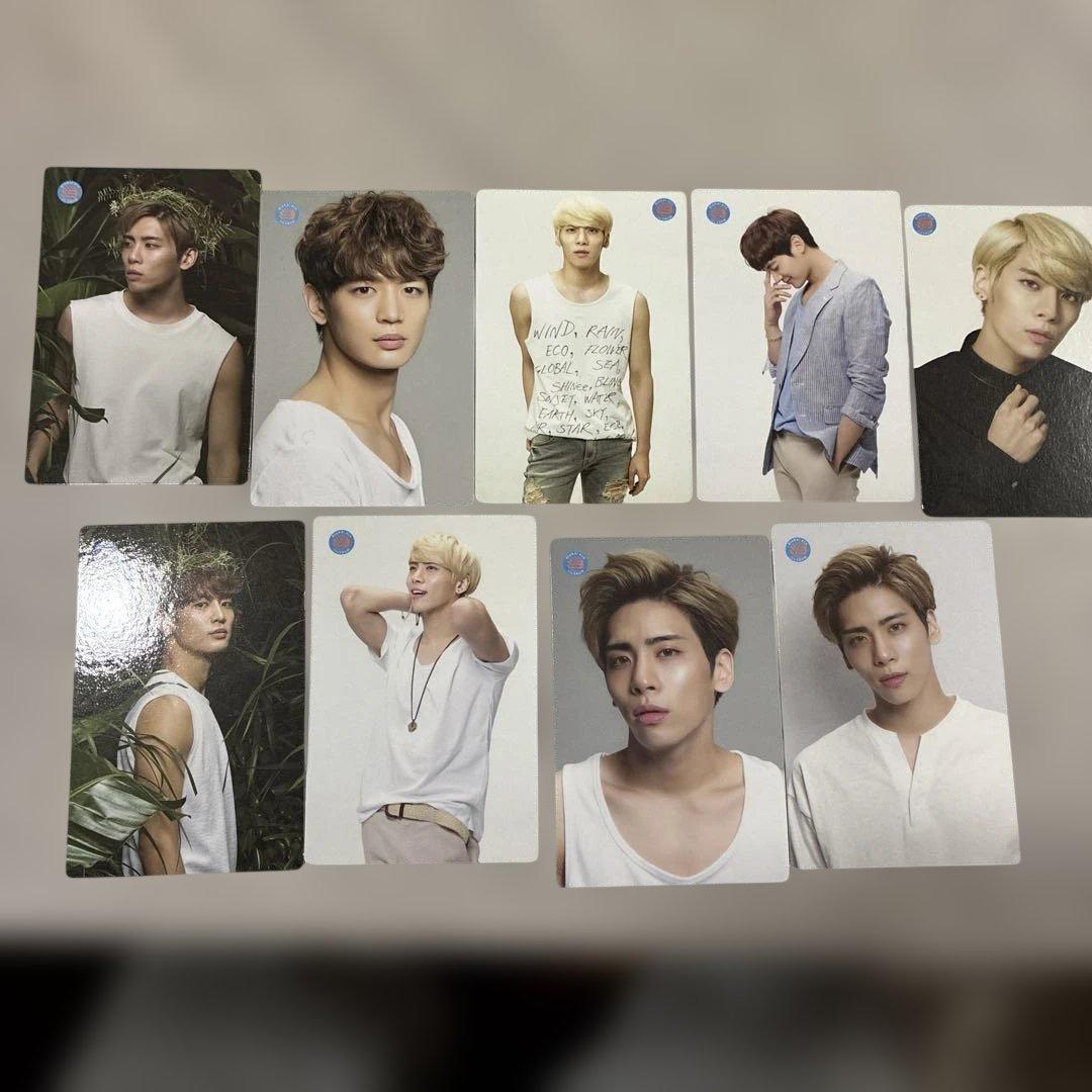 SHINeeジョンヒョン　裏は５人集合　トレカ　セム　フォトカード