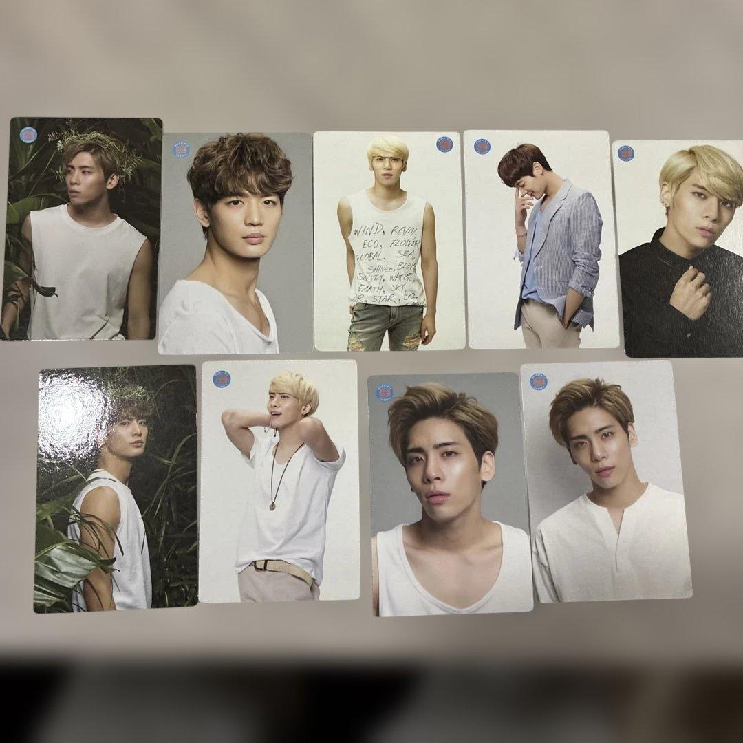 SHINeeジョンヒョン　裏は５人集合　トレカ　セム　フォトカード