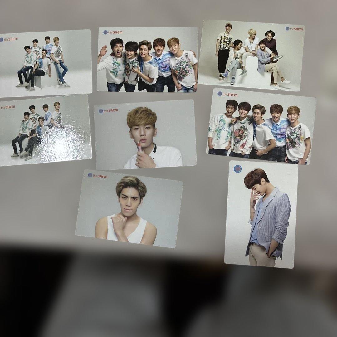 SHINeeジョンヒョン　裏は５人集合　トレカ　セム　フォトカード