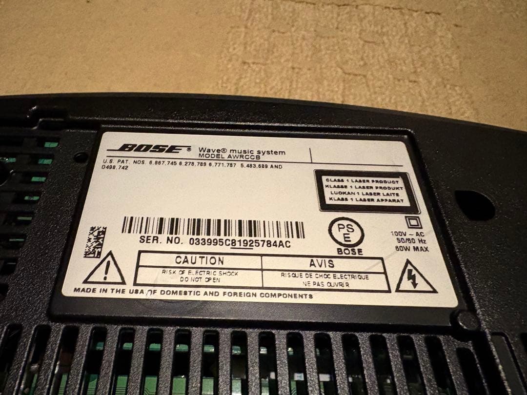 Bose Wave Music System 訳あり　2台セット