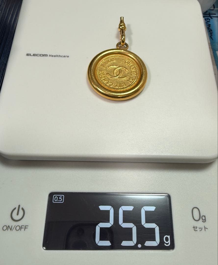正規品 CHANEL チャーム ゴールド