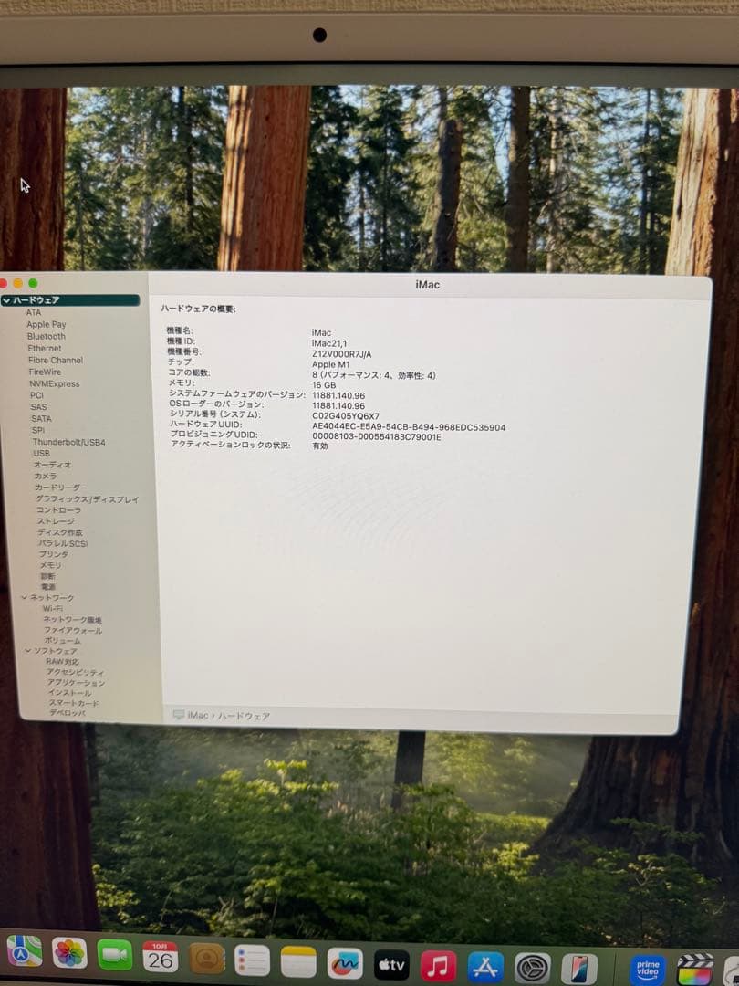 Apple iMac m1 16gb 2tb 最上位モデル