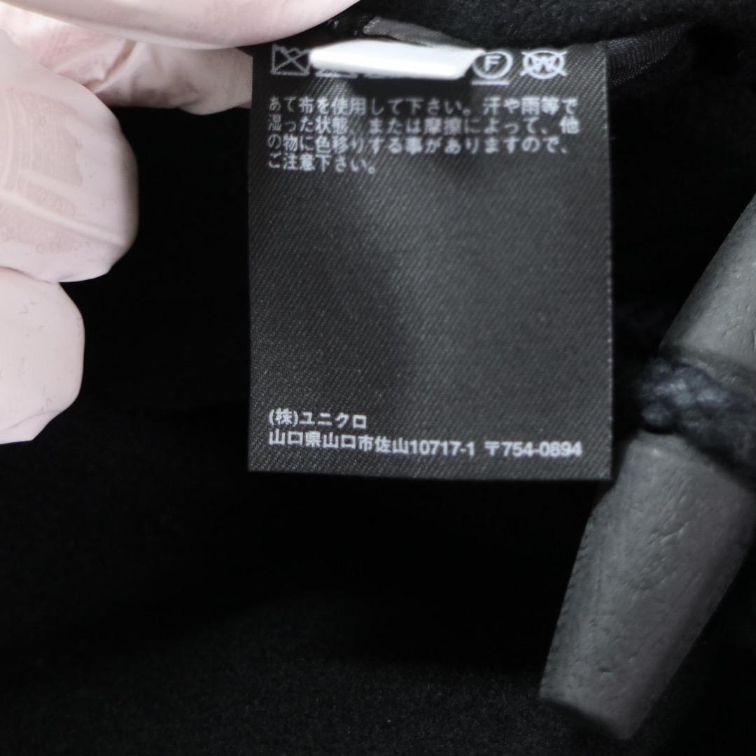 【新品✨タグ付き】UNIQLO+J ウールオーバーサイズダッフルコート 黒 M