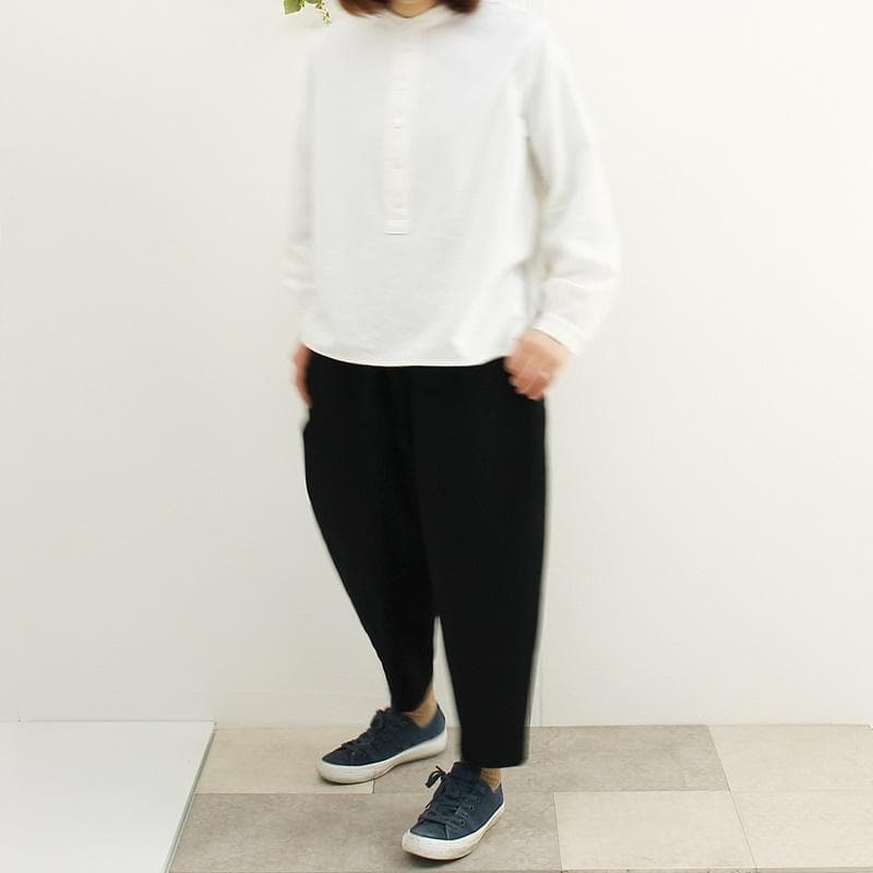 【HAND-MADE】ストレッチバルーンパンツ　通年（黒）