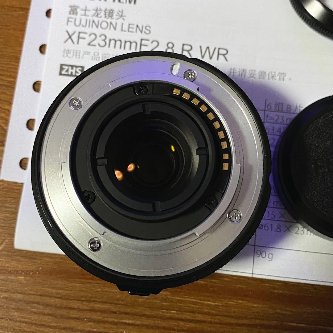 FUJIFILM XF23mm f2.8 R WR 中古品 レンズ X-E5
