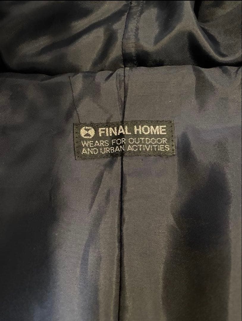 final  多重ジップモッズコート