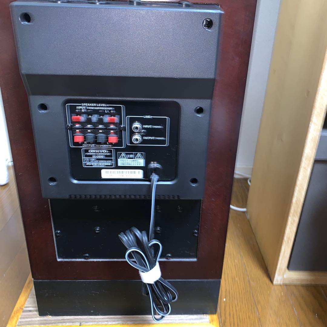 オンキョー　サブウーファー SL-D500 ONKYO