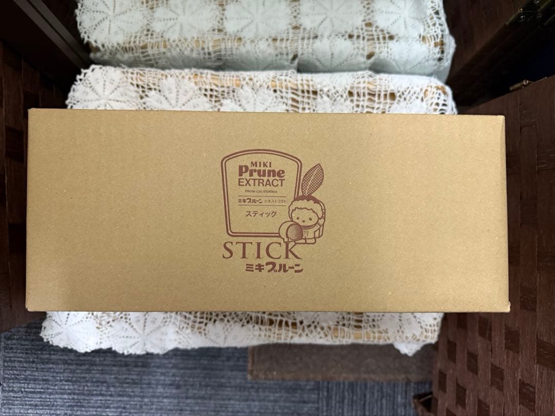 不用品　新品　ミキ プルーン スティック4箱 240本　賞味期限長い　ケース売り