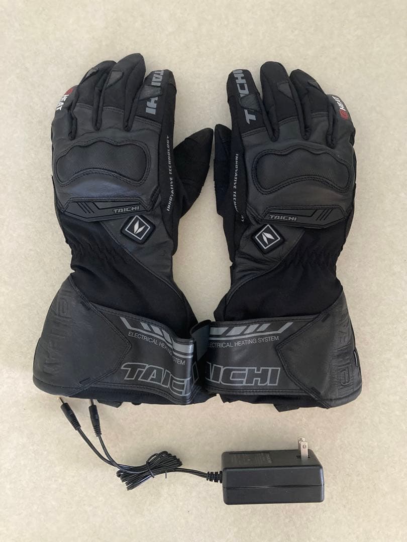 キム【TAICHI 電熱グローブ(Mサイズ)&バッテリーセット　ブラック】