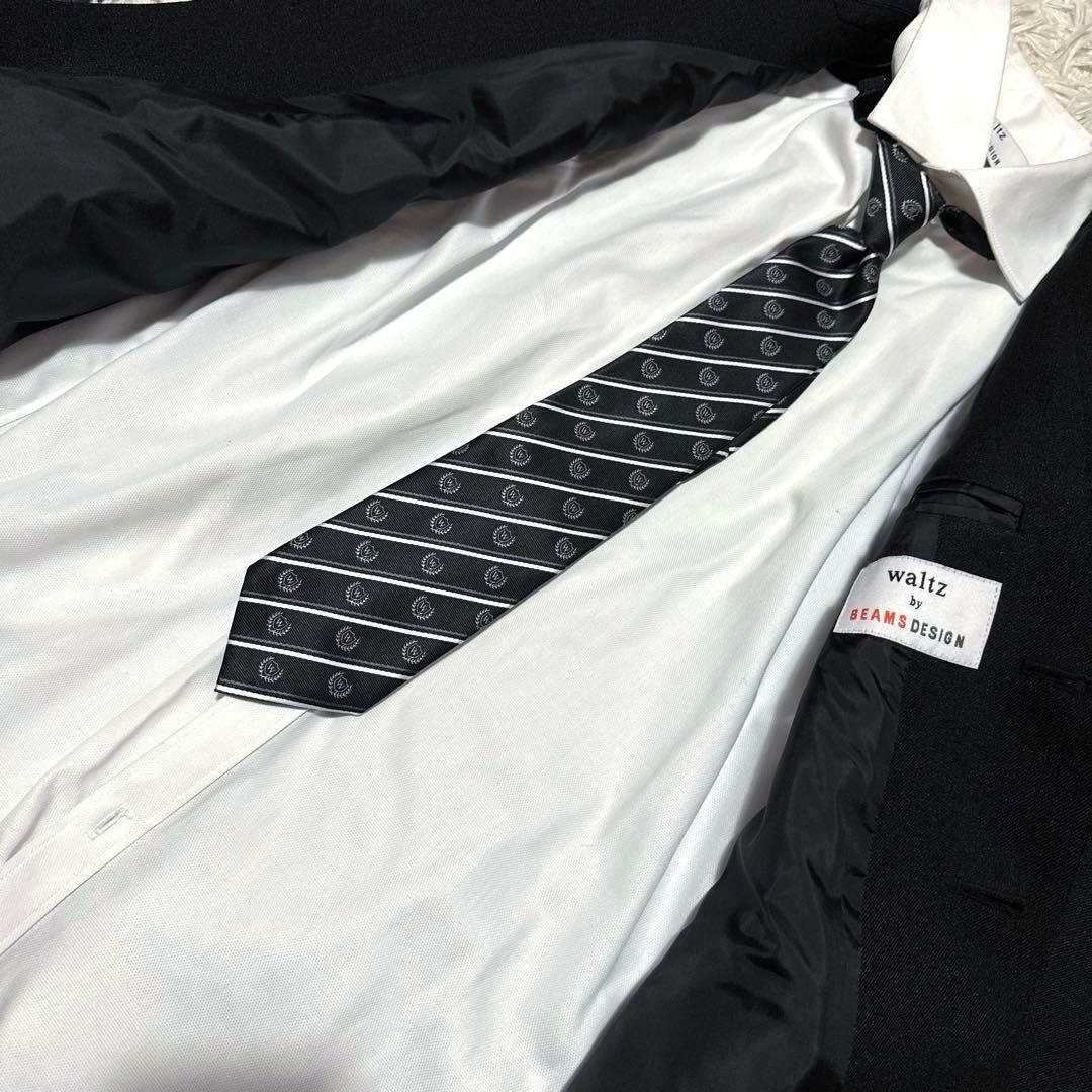 160B 黒 waltz by BEAMS ビームス セット シャツ 卒服 卒業