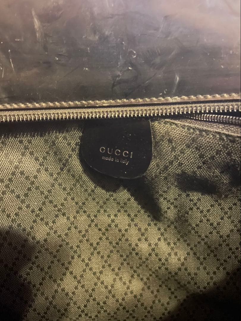 最終値下げ　グッチ バンブーハンドル トートバッグ・ハンドバッグ ブラック