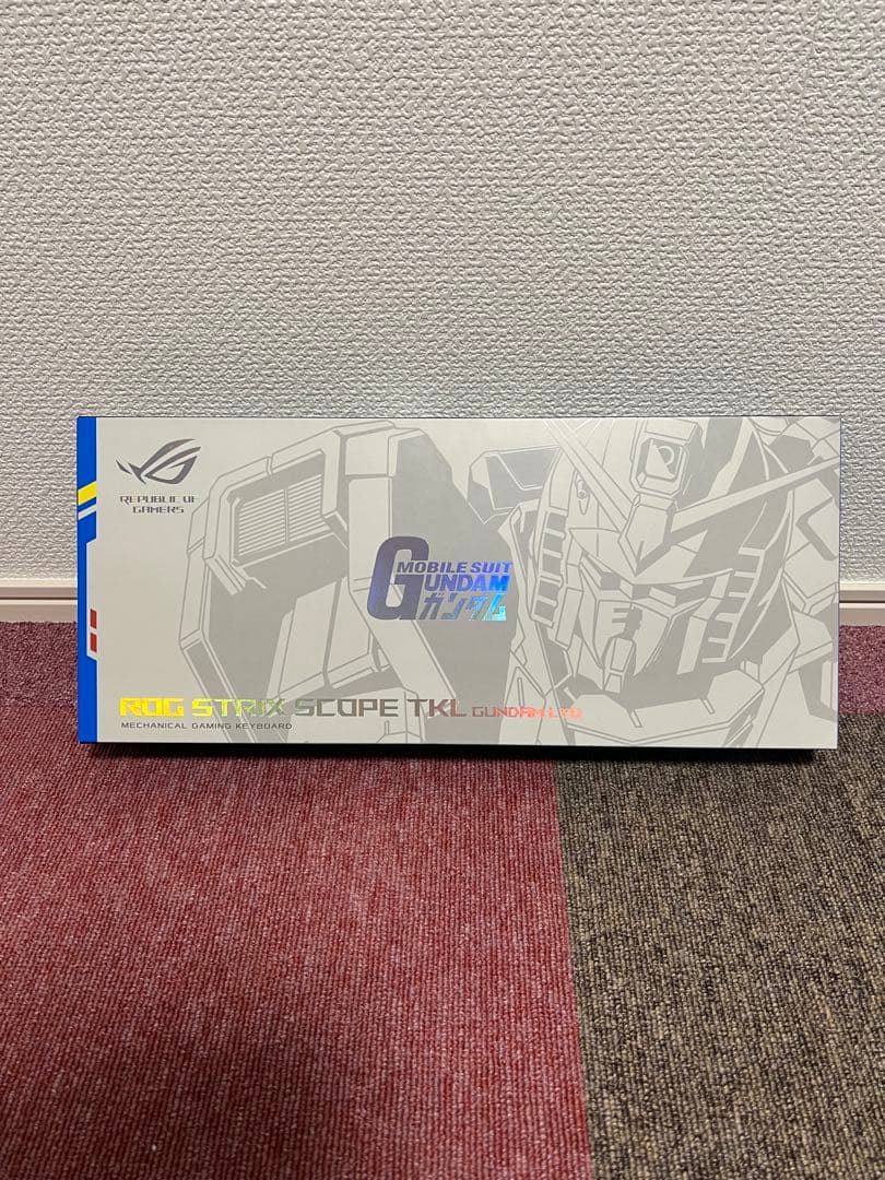 ROG STRIX SCOPE TKL ガンダム ゲーミング キーボード 赤軸