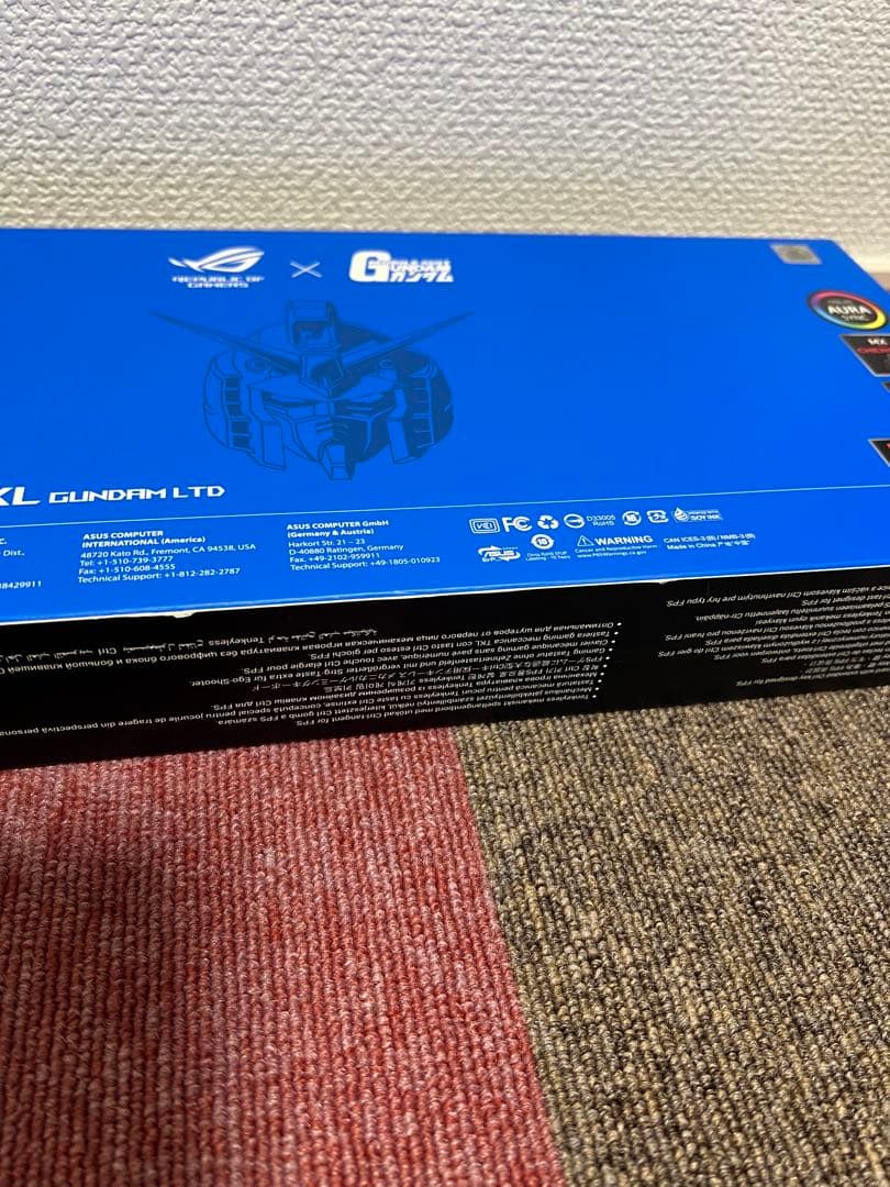 ROG STRIX SCOPE TKL ガンダム ゲーミング キーボード 赤軸