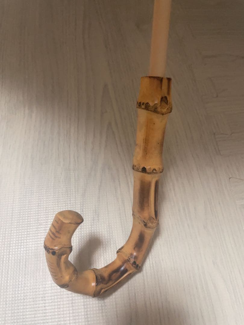 小宮商店 かわず張り 刺繍チェック 日傘