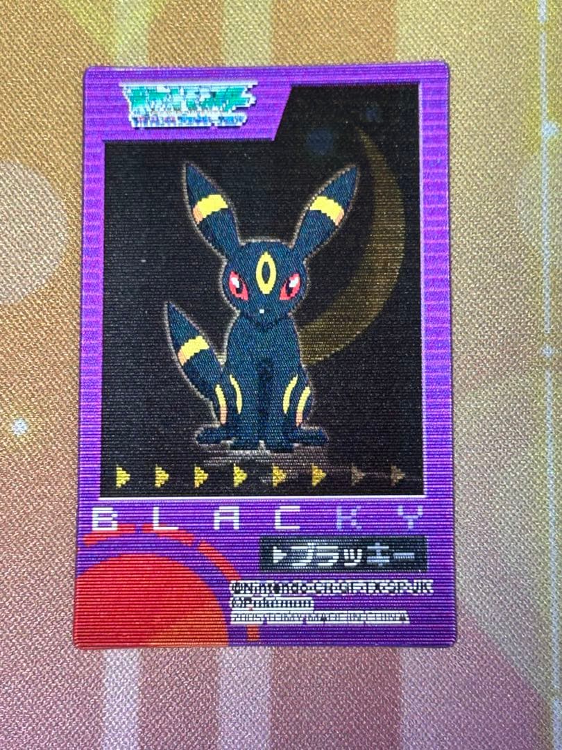 【超希少】ポケモン　満月ブラッキー（三日月ブラッキー）2005年　BLACKY