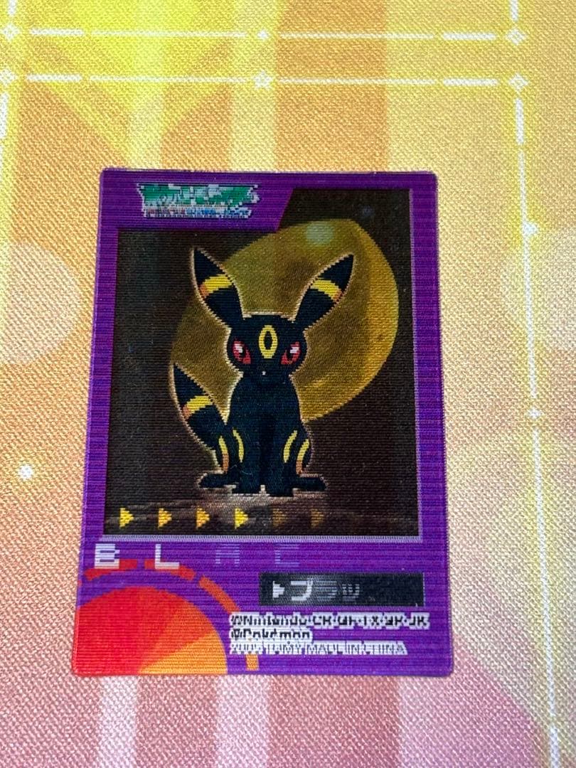 【超希少】ポケモン　満月ブラッキー（三日月ブラッキー）2005年　BLACKY