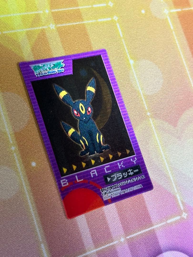 【超希少】ポケモン　満月ブラッキー（三日月ブラッキー）2005年　BLACKY