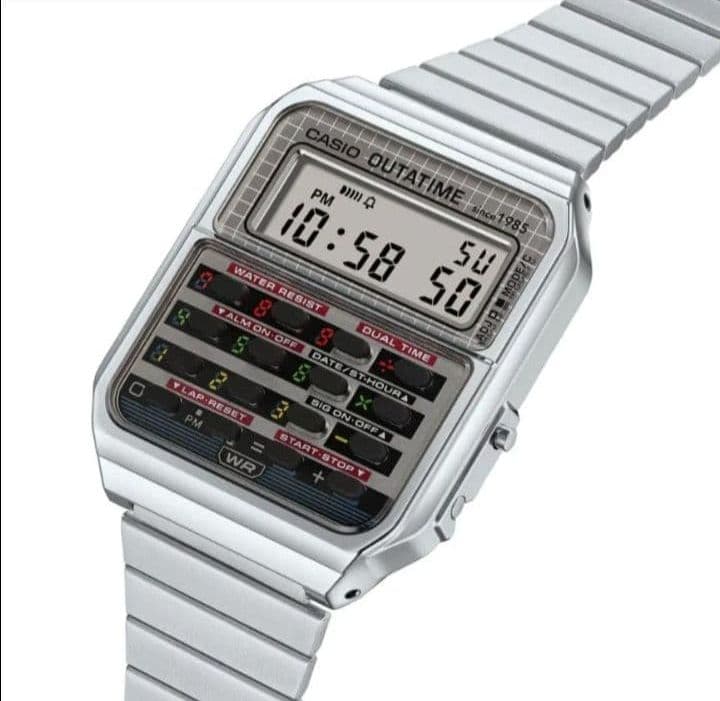 新品 CASIO CA-500WEBF-1AJR バックトゥザフューチャー