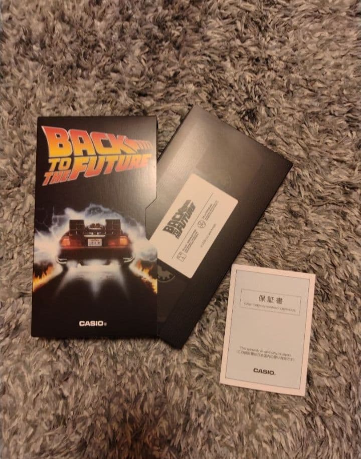 新品 CASIO CA-500WEBF-1AJR バックトゥザフューチャー
