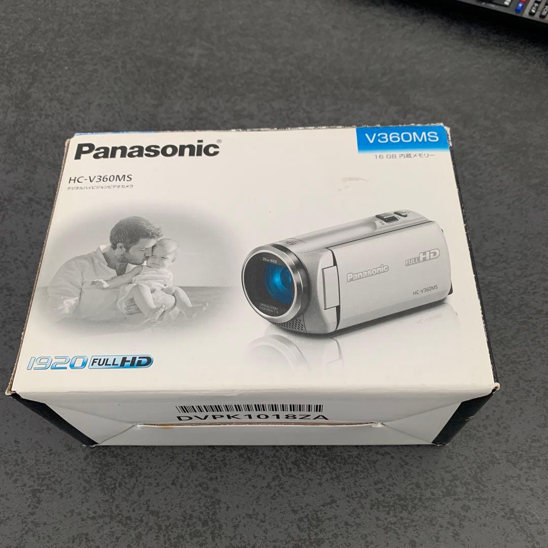 【Panasonic】HC-V360MS　ビデオカメラ本体　ほぼ新品