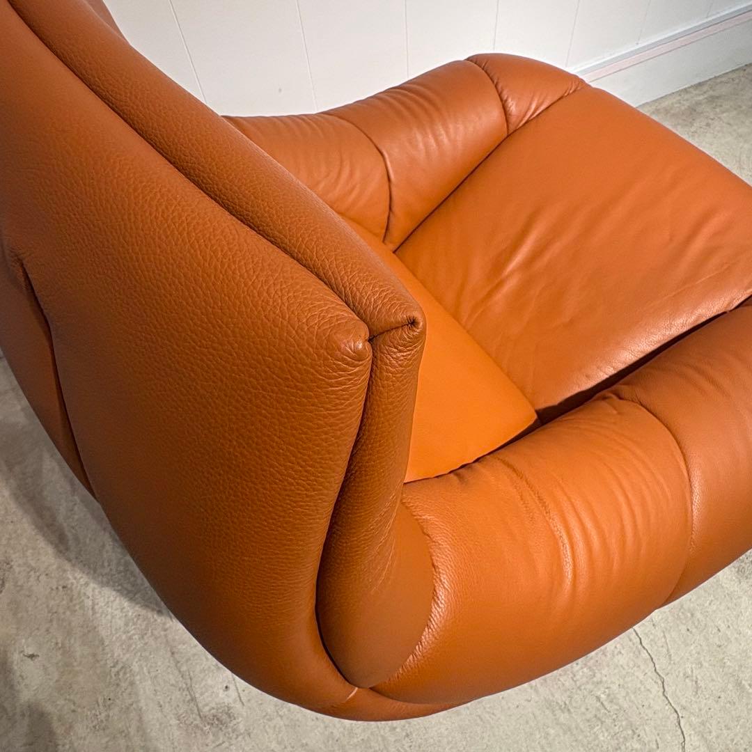 de sede スイス製　レザー ラウンジチェア