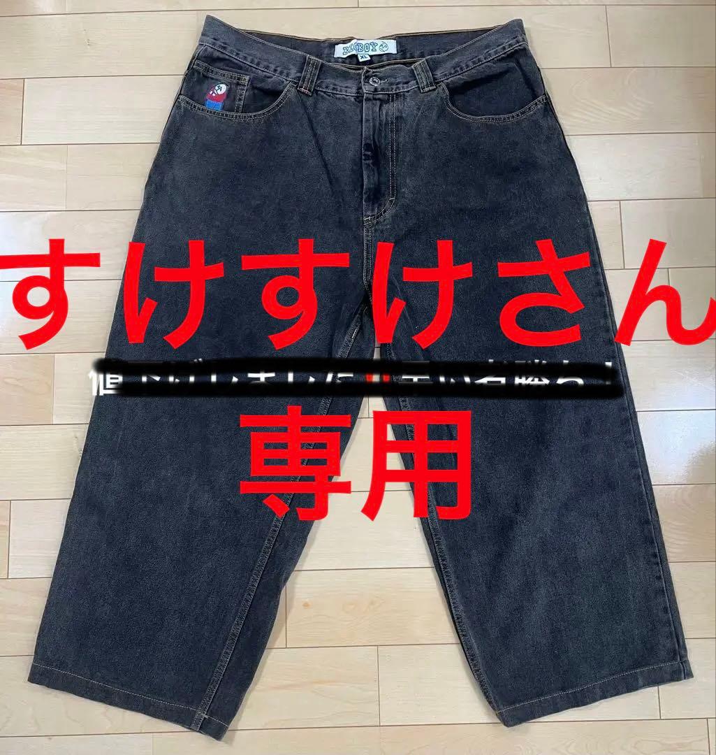 POLARSKATE BIGBOY デニム/ブラック/XL