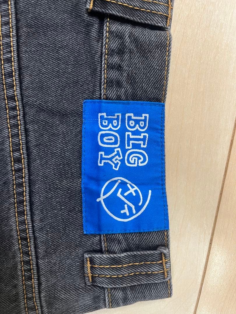 POLARSKATE BIGBOY デニム/ブラック/XL