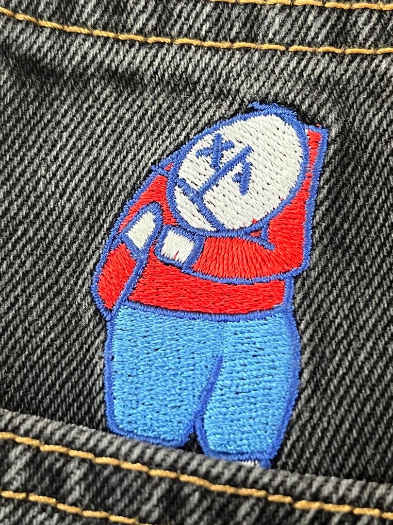 POLARSKATE BIGBOY デニム/ブラック/XL