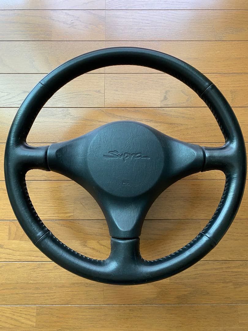 80スープラ　純正ステアリングホイール　ワイスピ　ポールウォーカー　希少