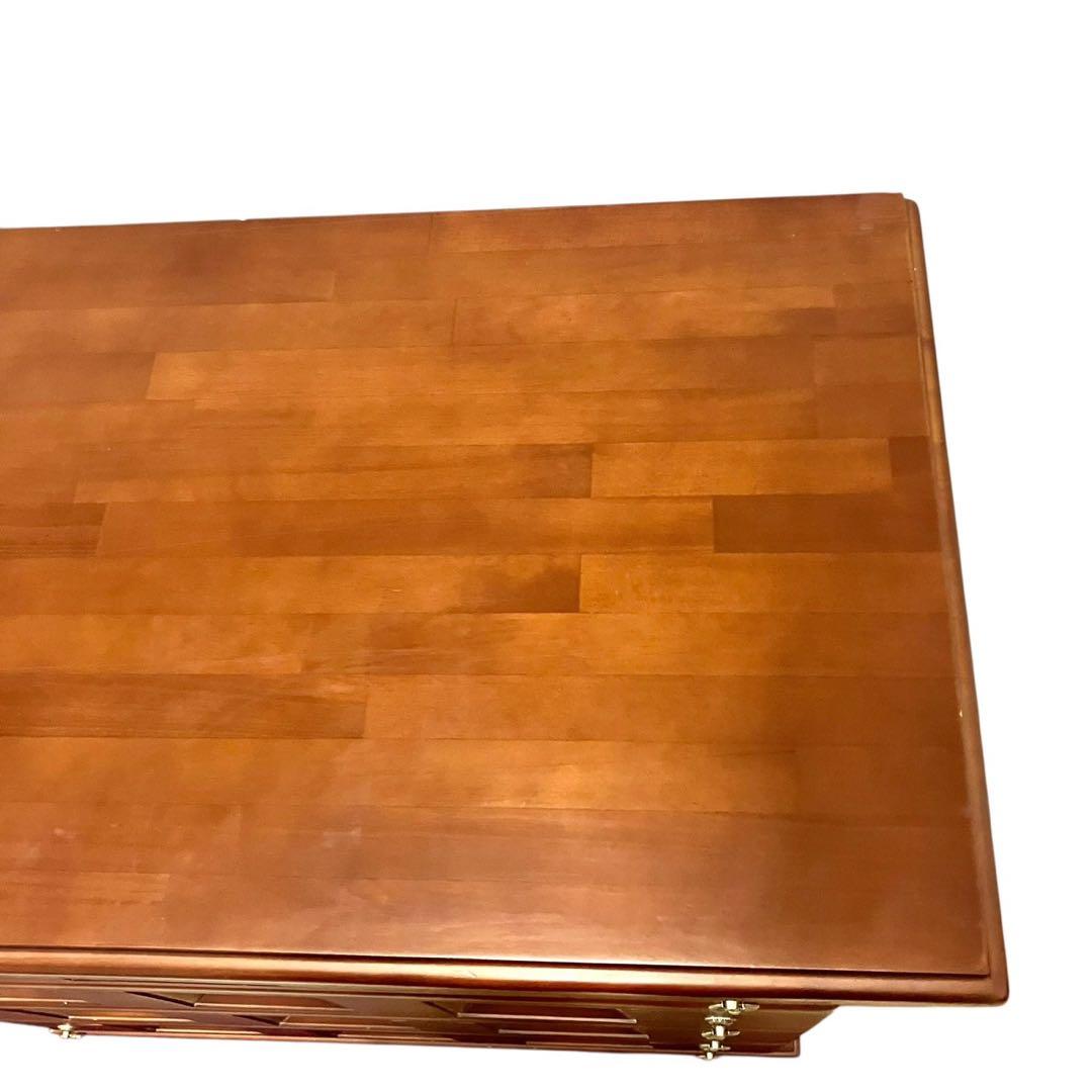 【美品】ACTUS アクタス バレンシア タイル チェスト スペイン 天然木