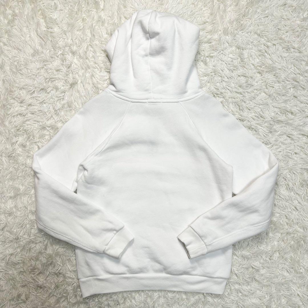 美品 現行タグ QR ポロラルフローレン パーカー ビッグポニー 白 ネイビー