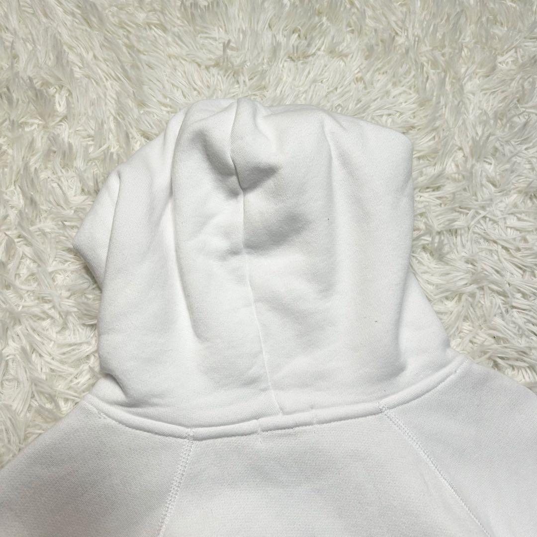 美品 現行タグ QR ポロラルフローレン パーカー ビッグポニー 白 ネイビー