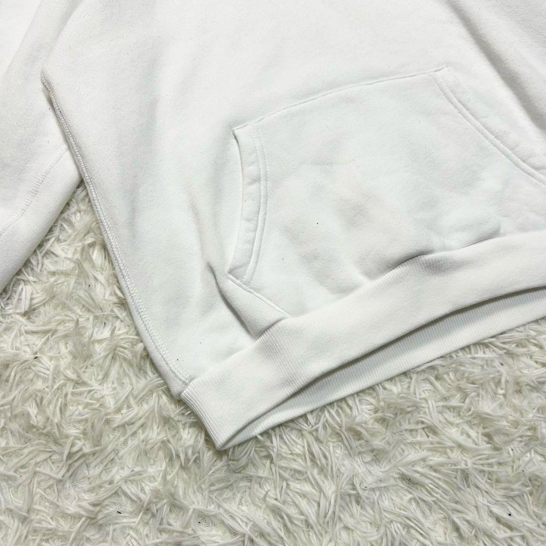 美品 現行タグ QR ポロラルフローレン パーカー ビッグポニー 白 ネイビー