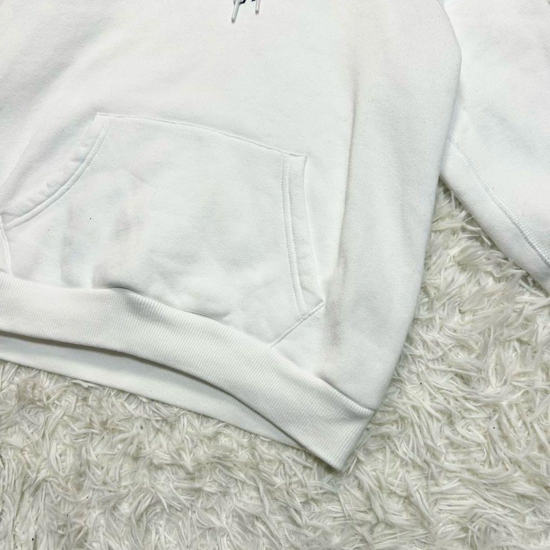 美品 現行タグ QR ポロラルフローレン パーカー ビッグポニー 白 ネイビー